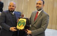 لقاء السيد رئيس المجلس مع وكيل وزارة الثقافة السيد نوفل ابو رغيف